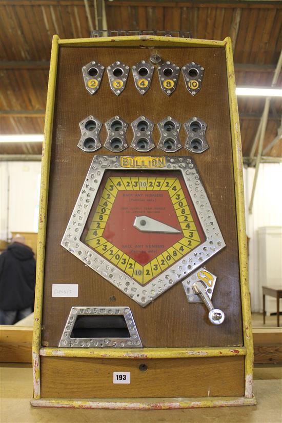 Retro fruit machine